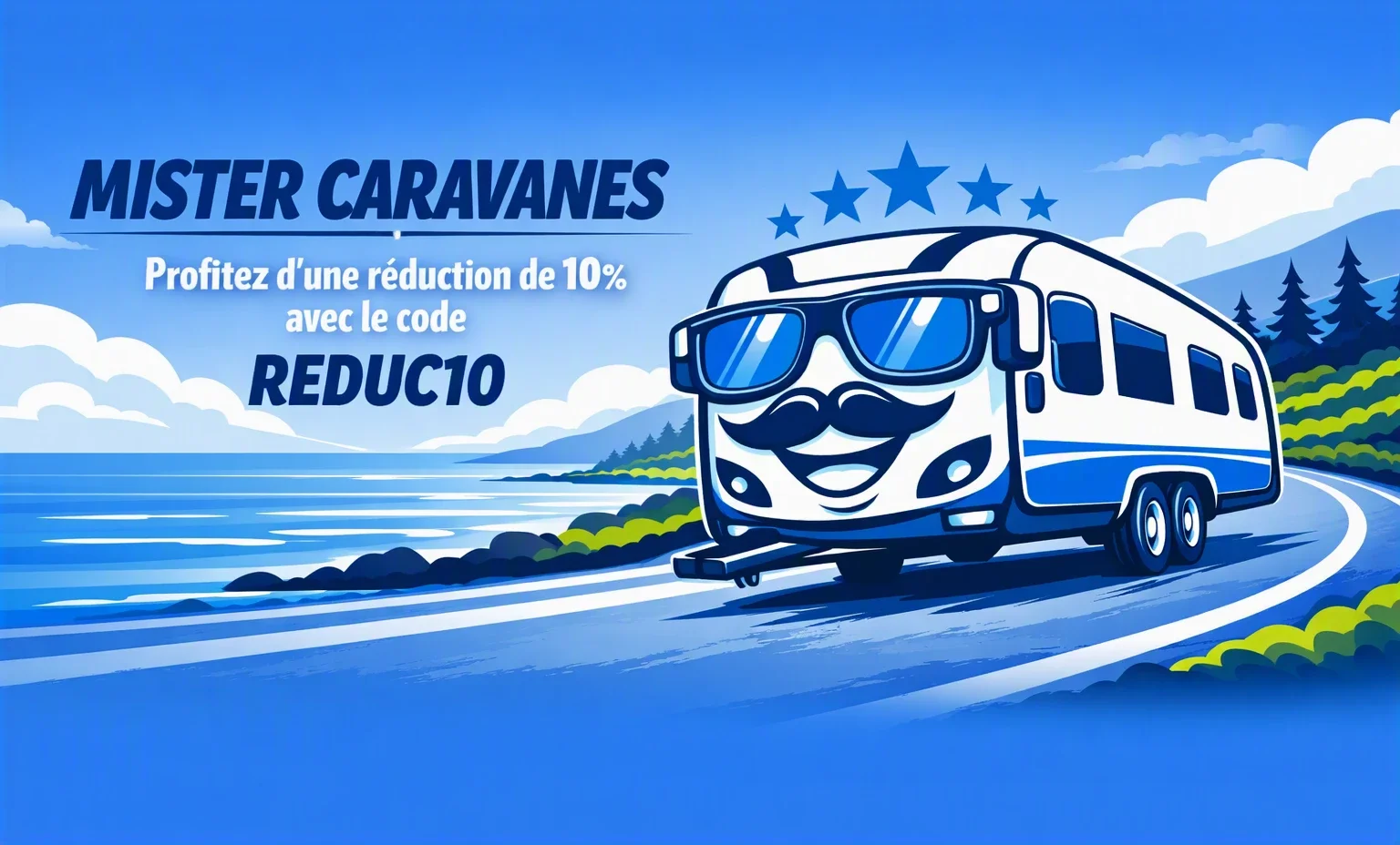 Mister Caravanes : −10 % avec le code REDUC10
