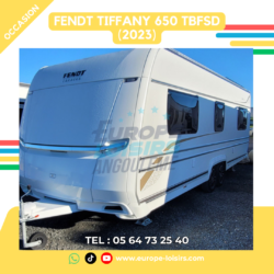FENDT TIFFANY 650 TBFSD (2023) – <font color=green>Nouveau sur le parc</font